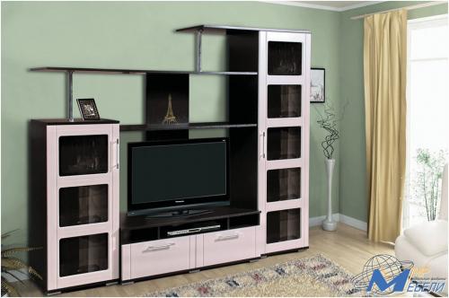 Стойка-21. Габаритные размеры 2.15х1.78х0.44м. Размер под TV 1150х648